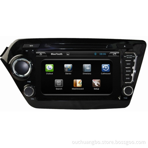 Ouchuangbo Auto DVD Android 4.2 System for Kia K2 /RIO 2011-2012 GPS Navigation Bluetooth TV 3G Wifi
